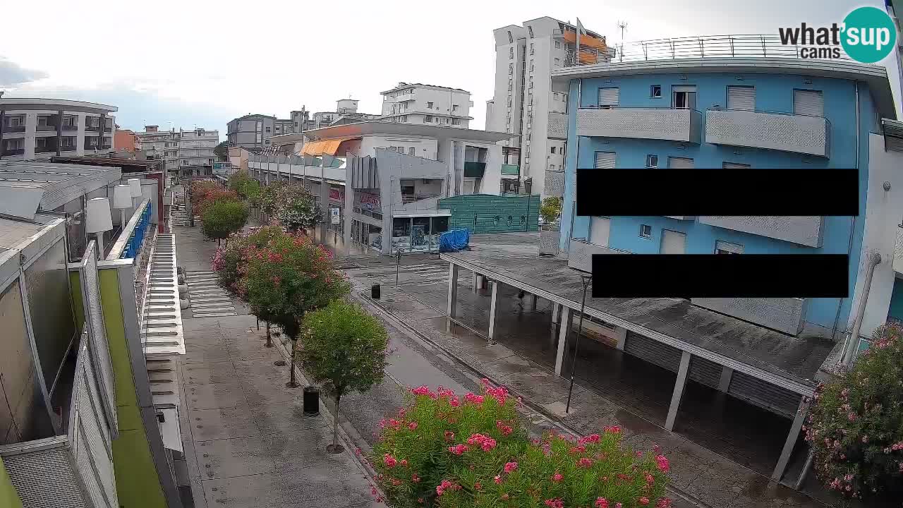 Webcam Paseo de Bibione – Viale delle Costellazioni en directo