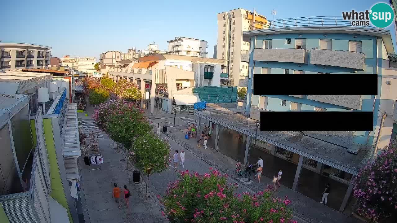 Webcam Promenade de Bibione – Viale delle Costellazioni en direct