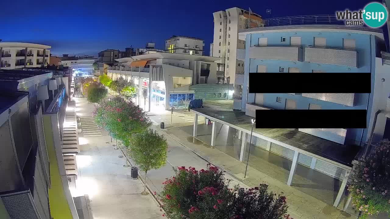 Bibione Promenade Webcam – Viale delle Costellazioni Live