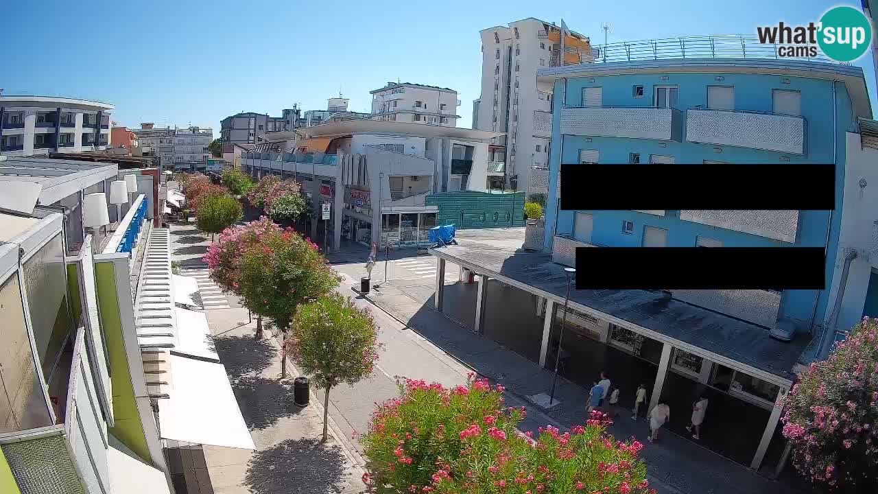 Webcam Paseo de Bibione – Viale delle Costellazioni en directo