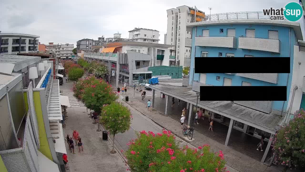 Spletna kamera Bibione Peš cona – Viale delle Costellazioni v živo