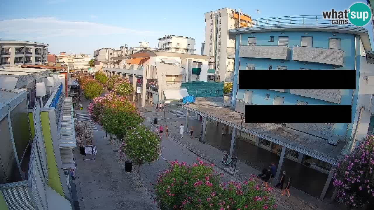 Webcam Paseo de Bibione – Viale delle Costellazioni en directo