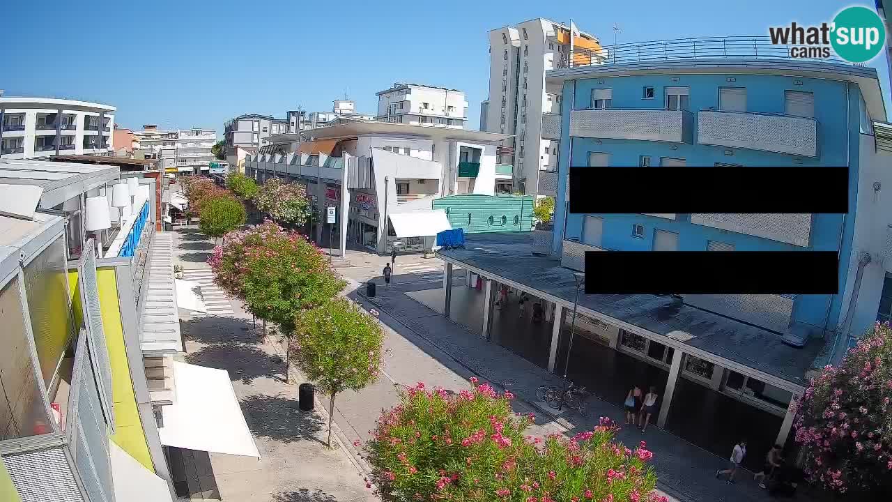 Webcam Paseo de Bibione – Viale delle Costellazioni en directo