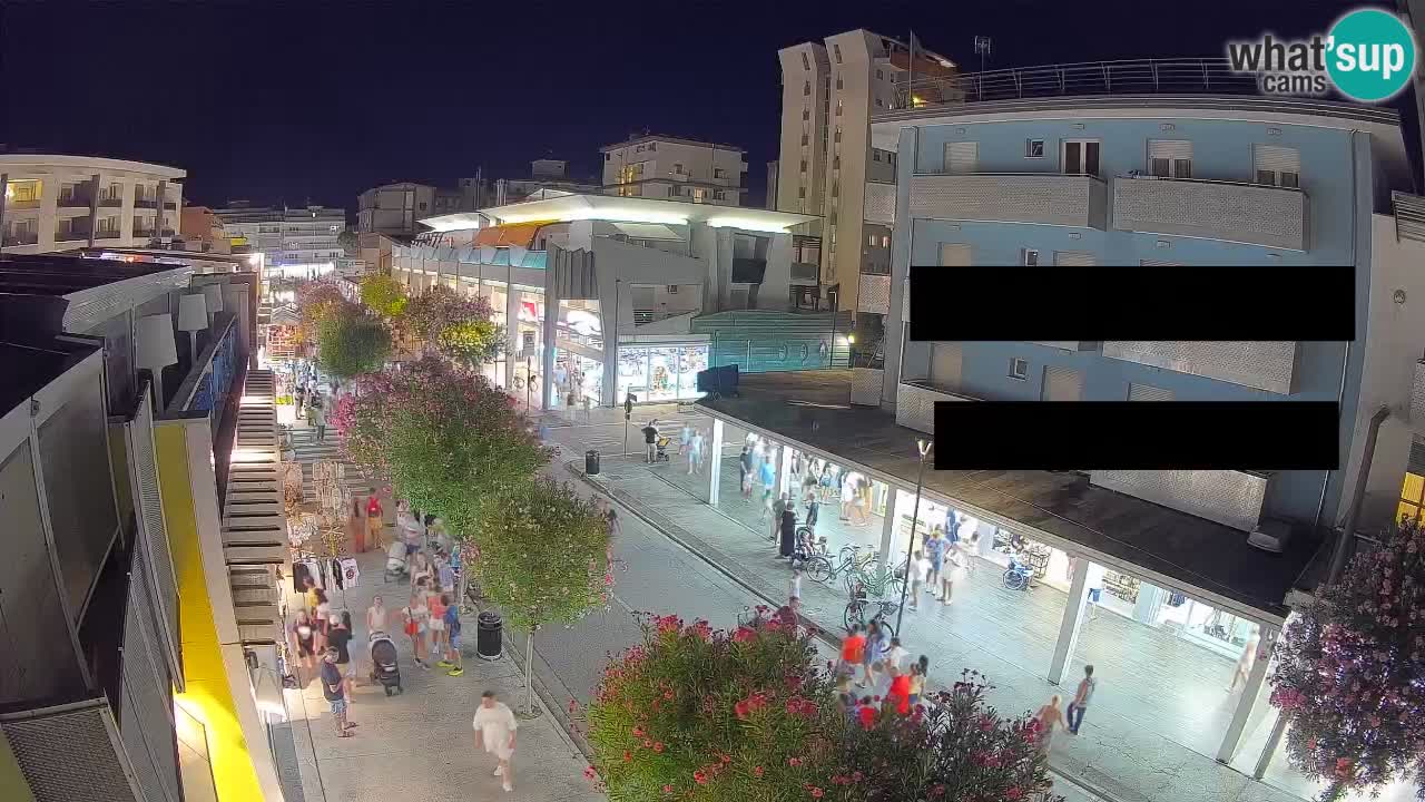 Spletna kamera Bibione Peš cona – Viale delle Costellazioni v živo