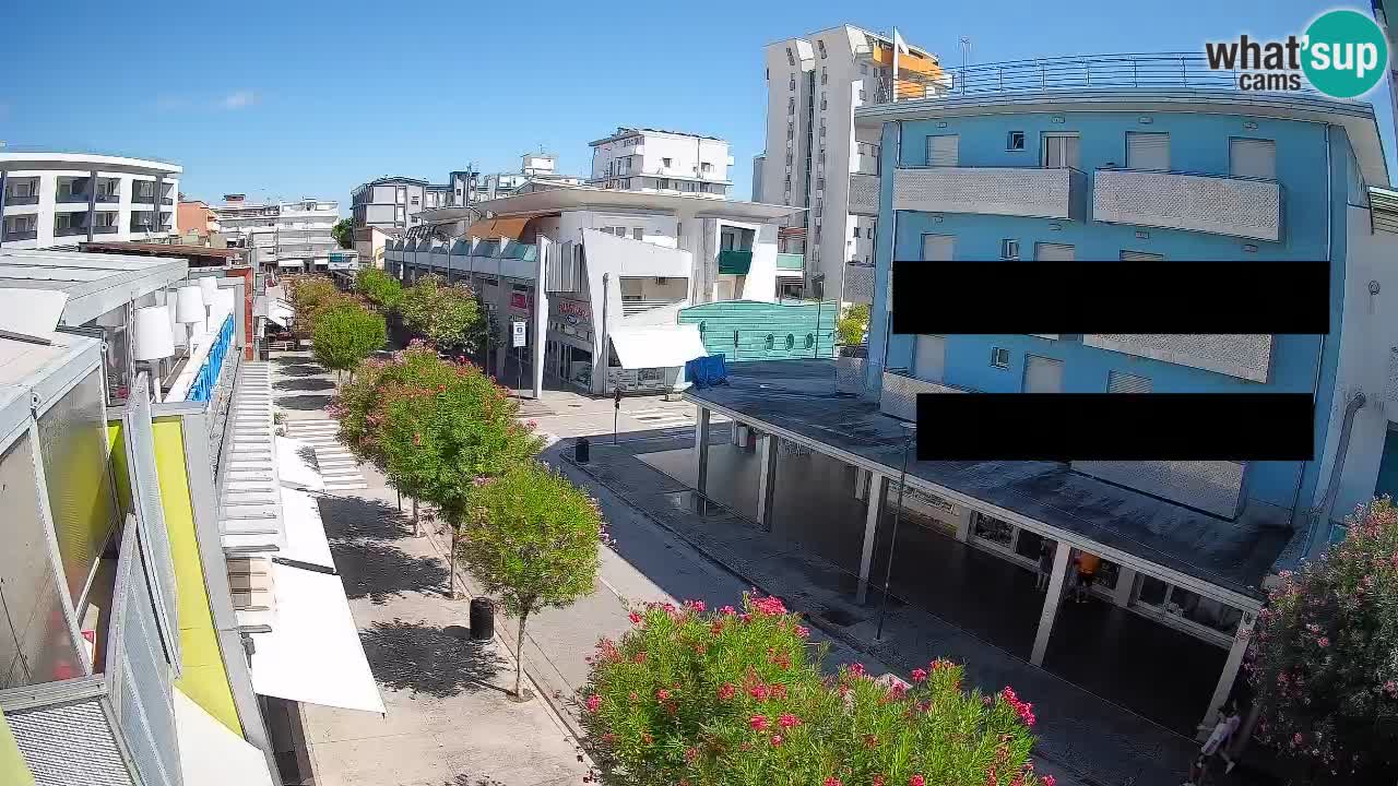 Webcam Promenade de Bibione – Viale delle Costellazioni en direct