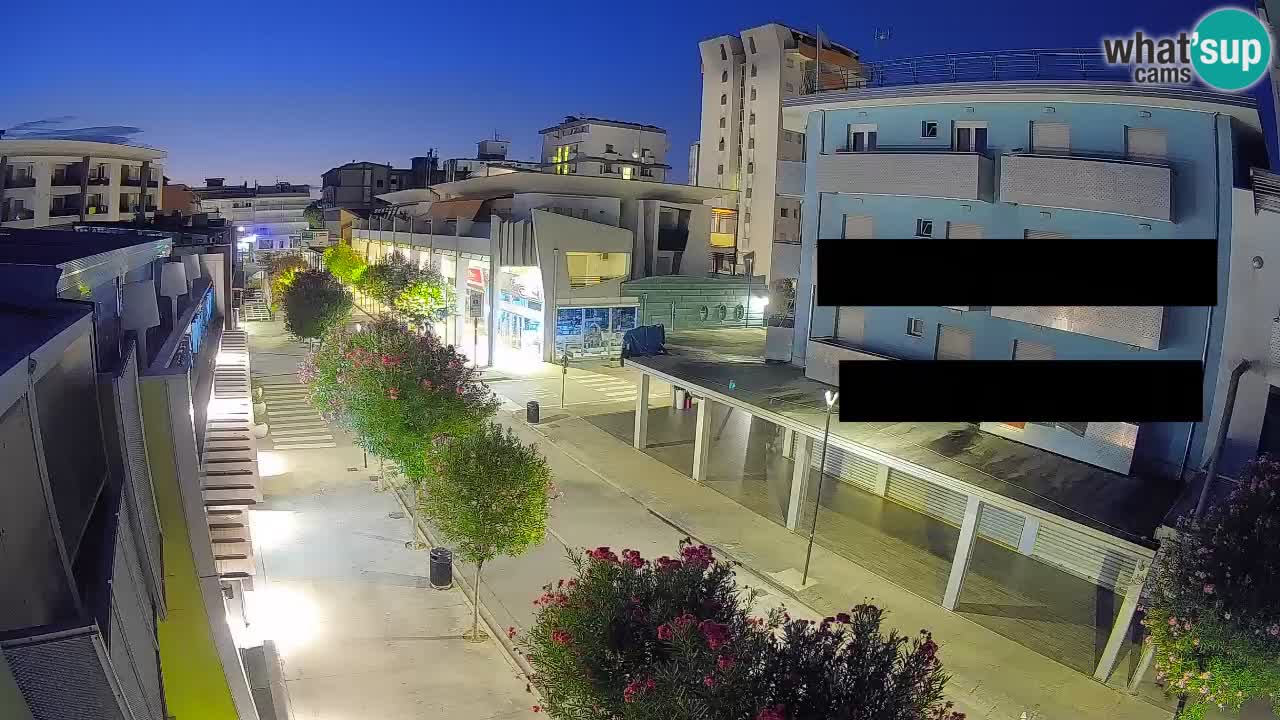 Bibione Promenade Webcam – Viale delle Costellazioni Live