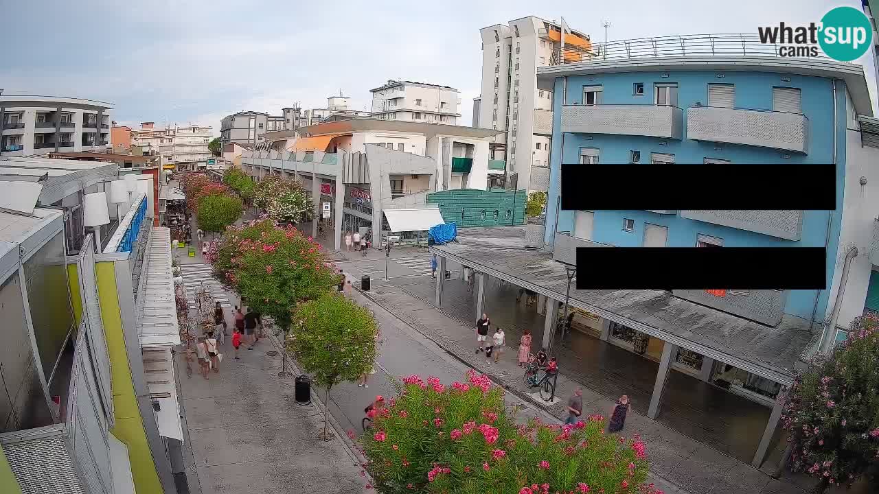 Spletna kamera Bibione Peš cona – Viale delle Costellazioni v živo