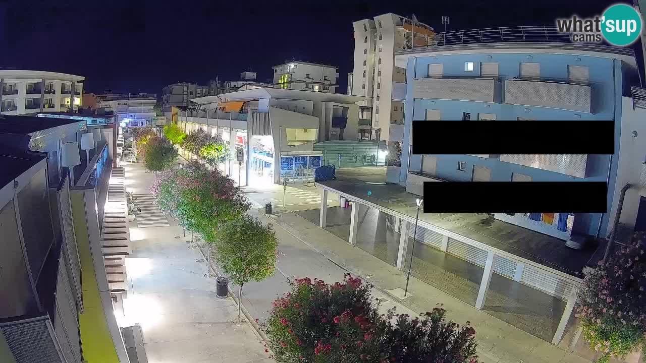 Bibione Promenade Webcam – Viale delle Costellazioni Live