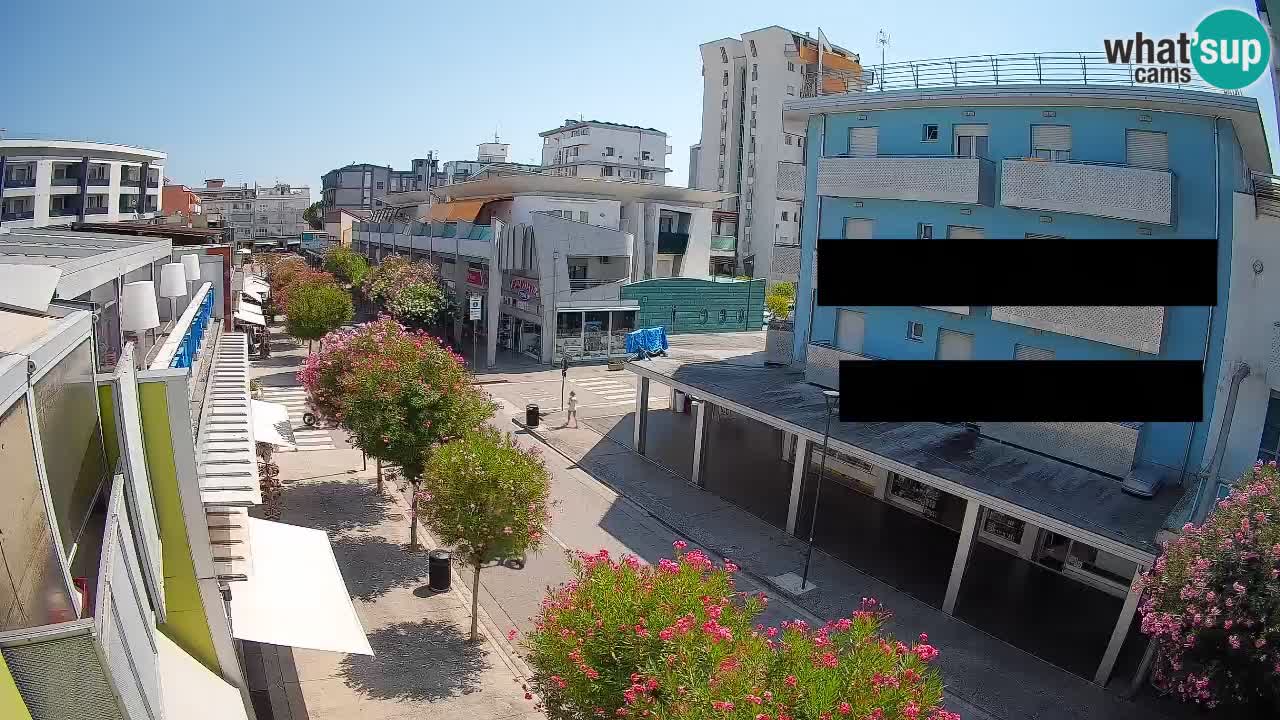 Webcam Paseo de Bibione – Viale delle Costellazioni en directo