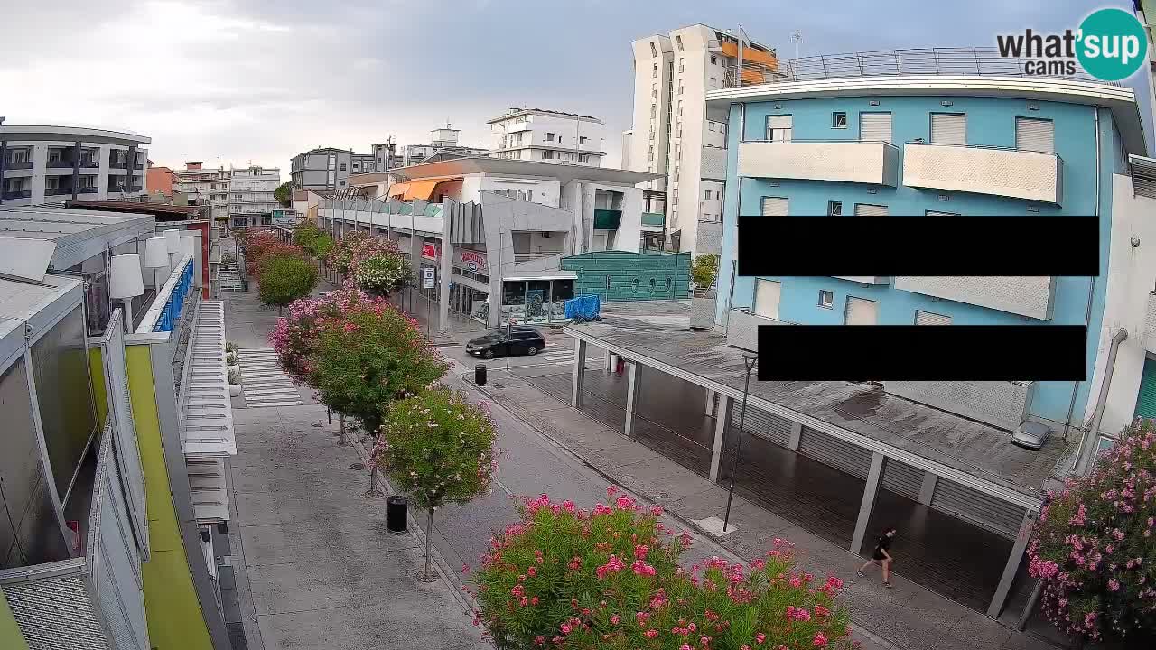 Webcam Promenade de Bibione – Viale delle Costellazioni en direct