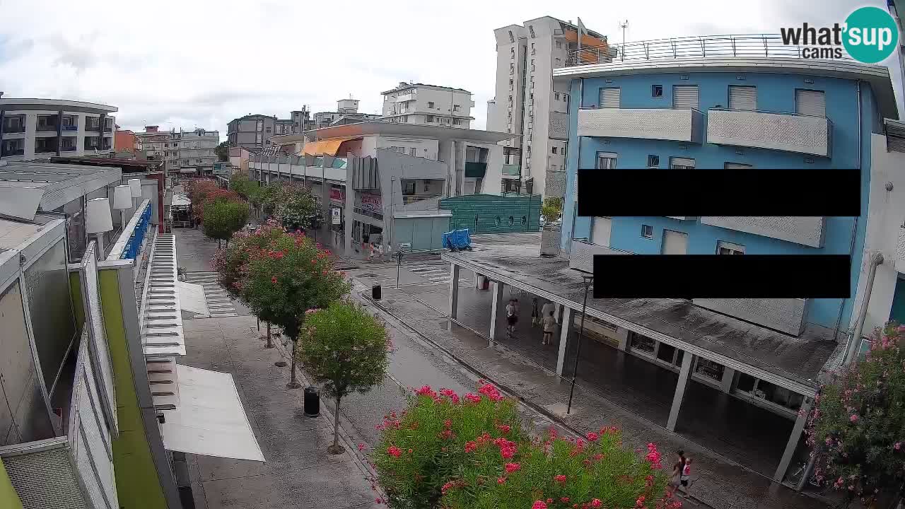 Web kamera Bibione Šetnica – Viale delle Costellazioni uživo
