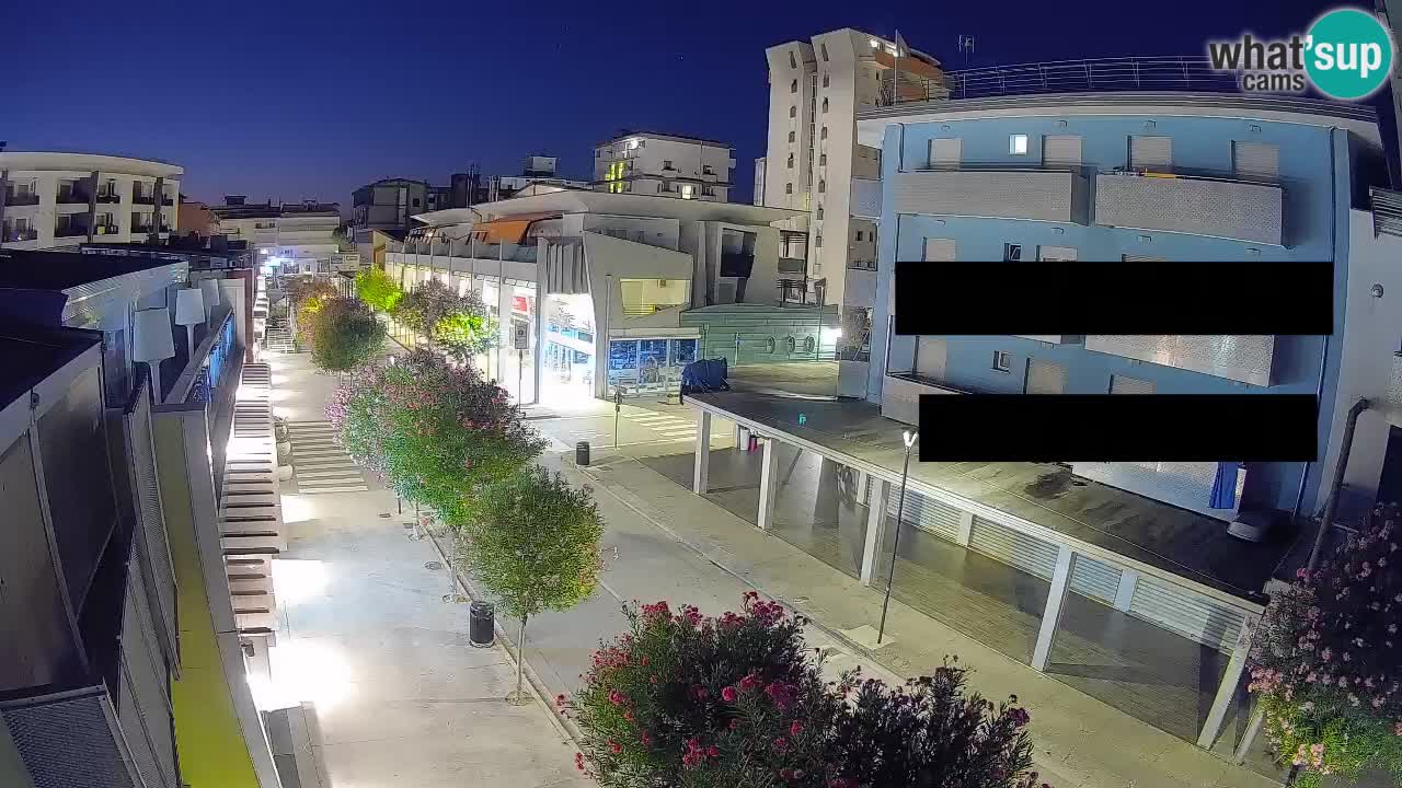 Bibione Promenade Webcam – Viale delle Costellazioni Live