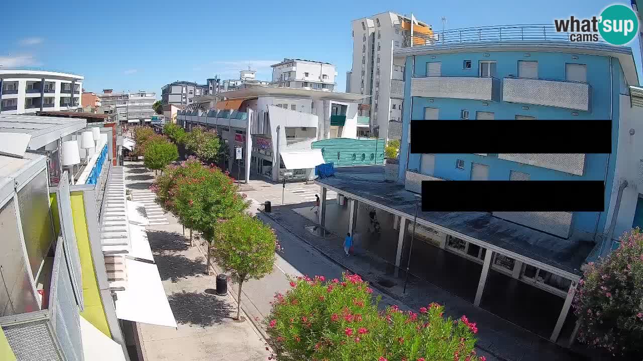 Webcam Paseo de Bibione – Viale delle Costellazioni en directo
