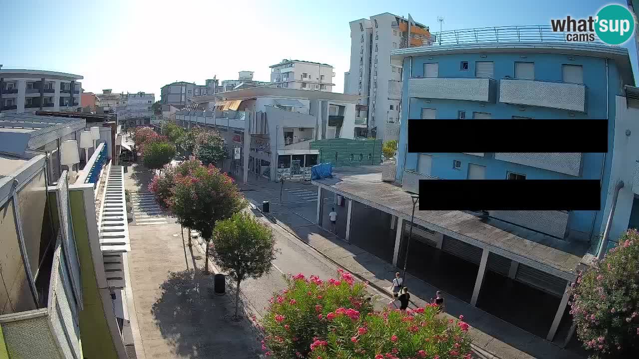 Webcam Promenade de Bibione – Viale delle Costellazioni en direct
