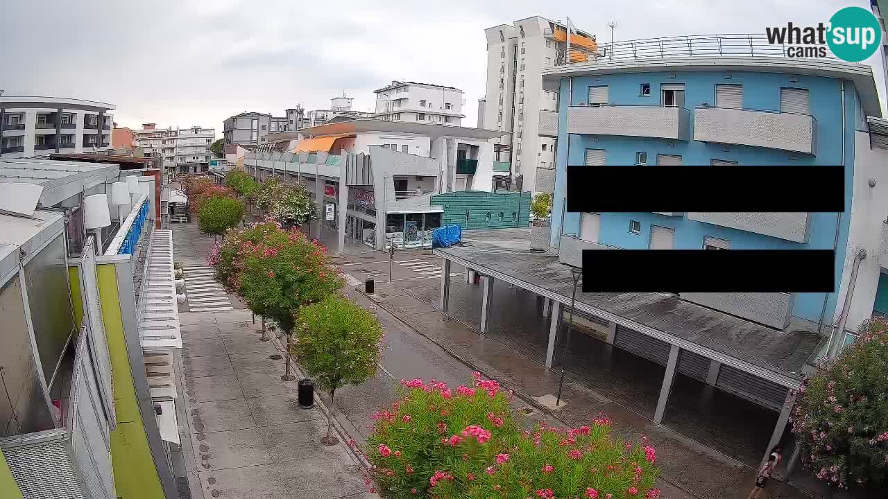 Webcam Passeggiata Bibione – Viale delle Costellazioni in Diretta