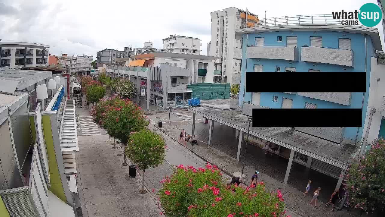 Webcam Passeggiata Bibione – Viale delle Costellazioni in Diretta