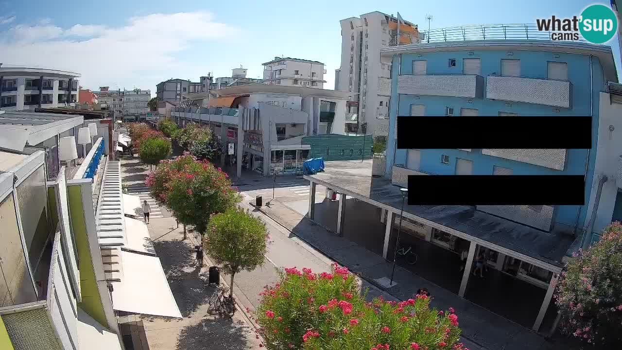 Webcam Paseo de Bibione – Viale delle Costellazioni en directo