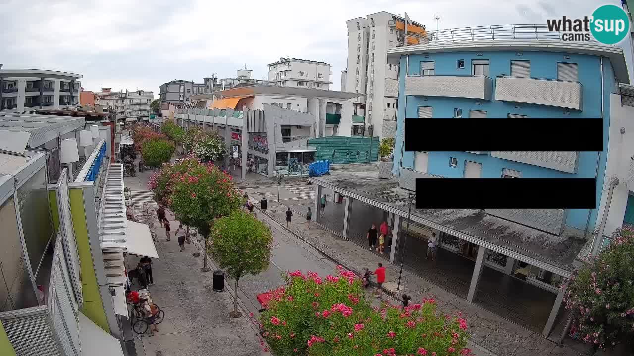Webcam Paseo de Bibione – Viale delle Costellazioni en directo