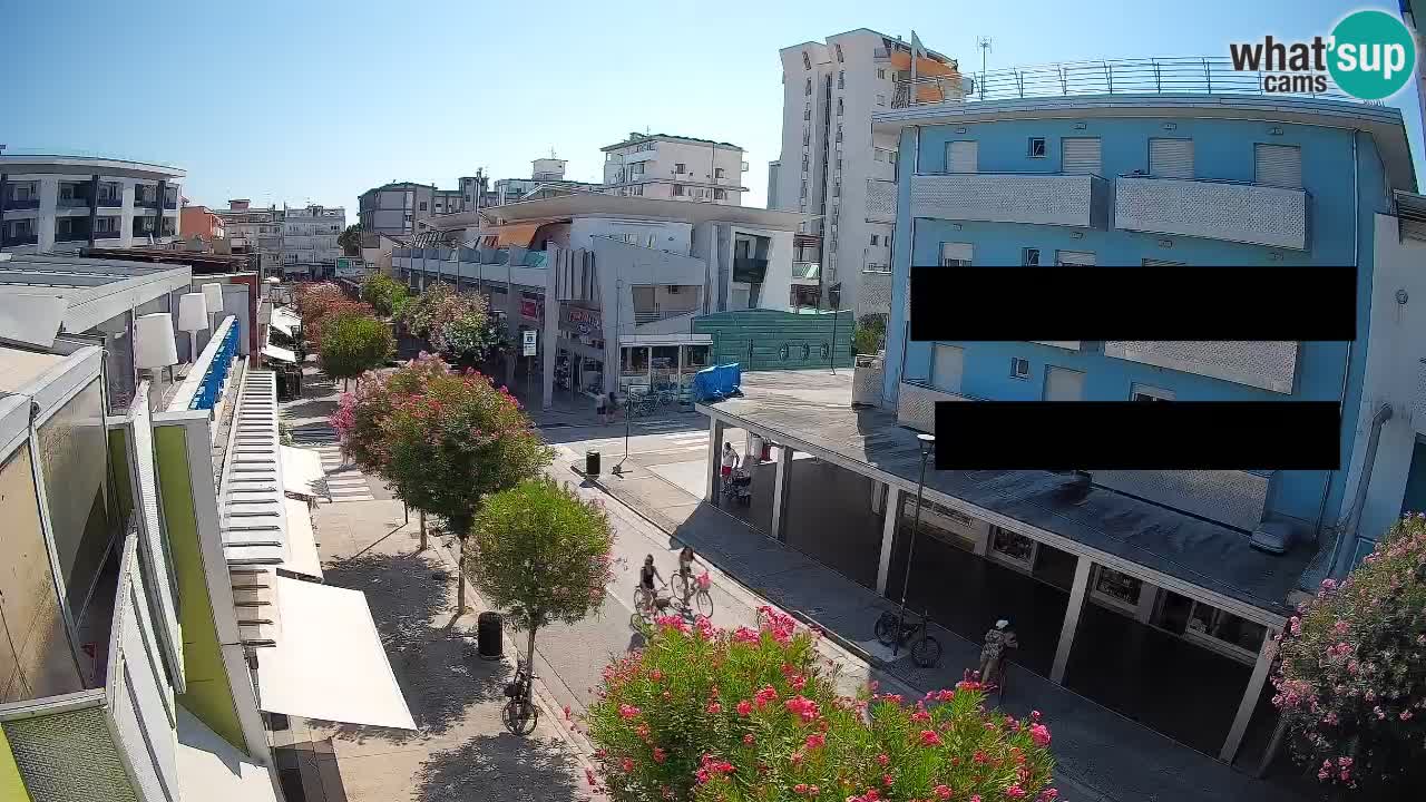 Webcam Paseo de Bibione – Viale delle Costellazioni en directo