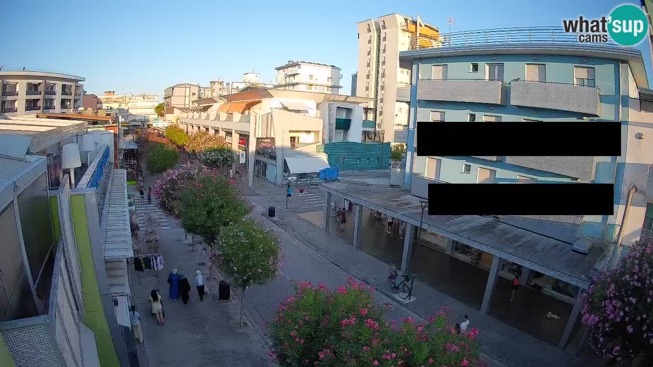 Webcam Promenade de Bibione – Viale delle Costellazioni en direct
