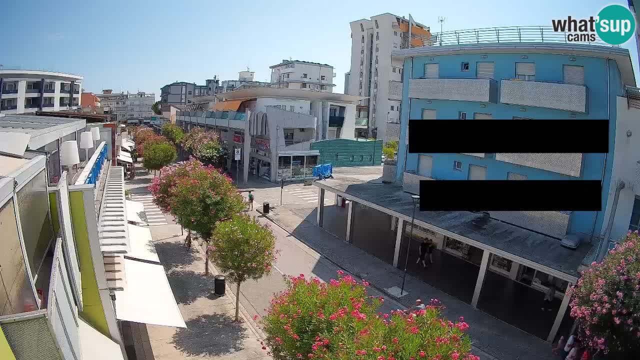 Webcam Promenade de Bibione – Viale delle Costellazioni en direct