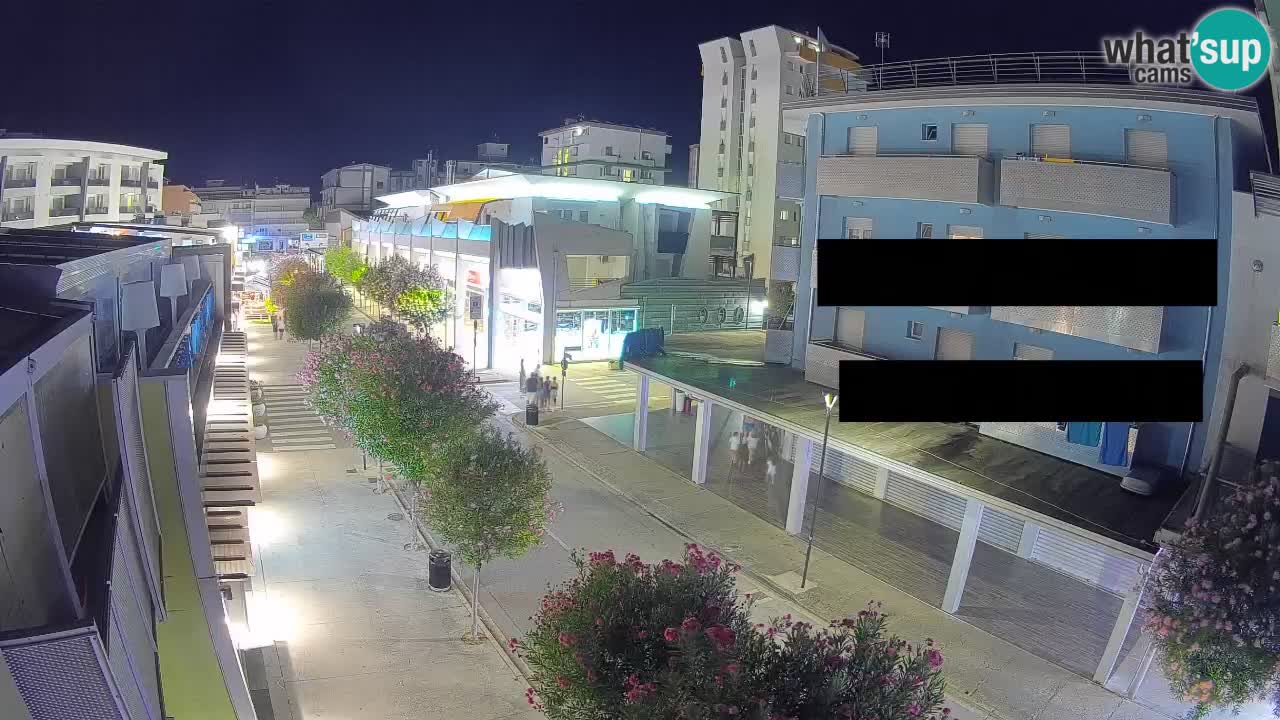Bibione Promenade Webcam – Viale delle Costellazioni Live