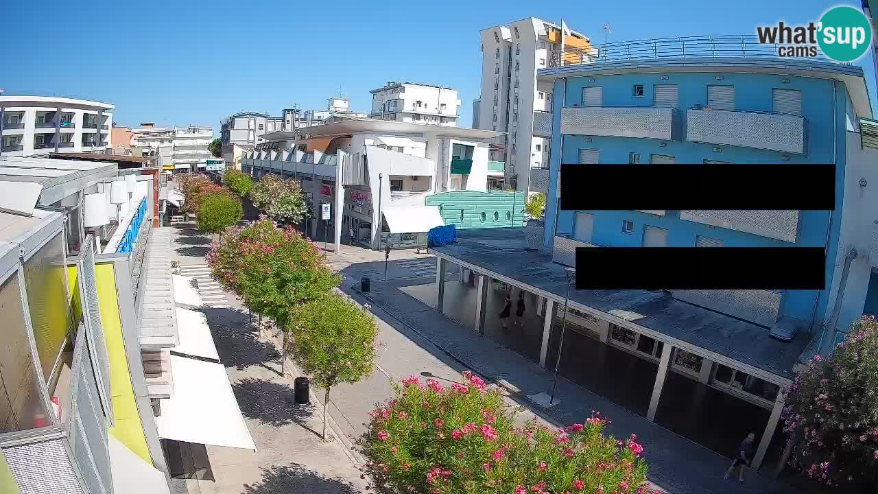 Webcam Paseo de Bibione – Viale delle Costellazioni en directo