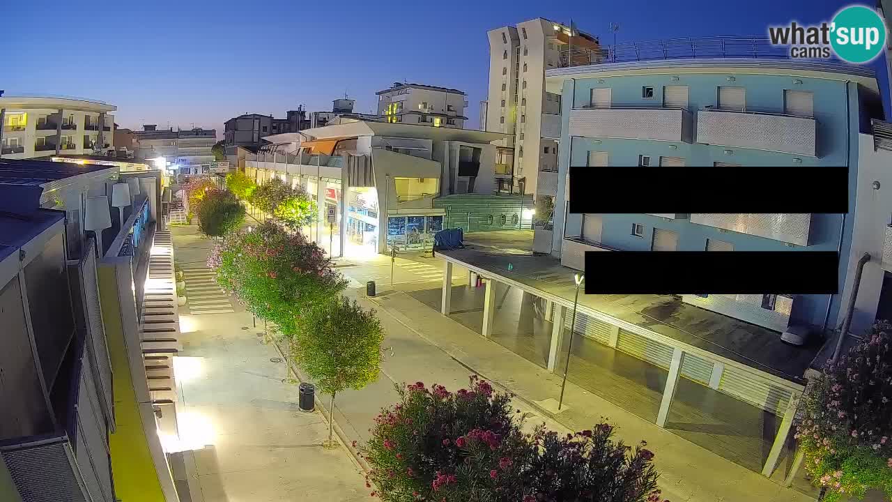 Bibione Promenade Webcam – Viale delle Costellazioni Live