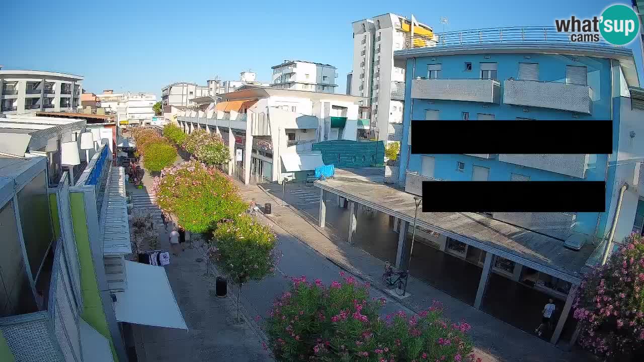 Spletna kamera Bibione Peš cona – Viale delle Costellazioni v živo