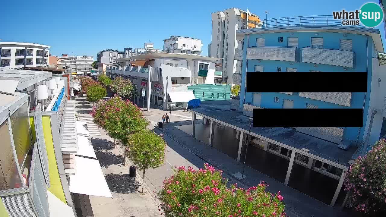 Webcam Paseo de Bibione – Viale delle Costellazioni en directo