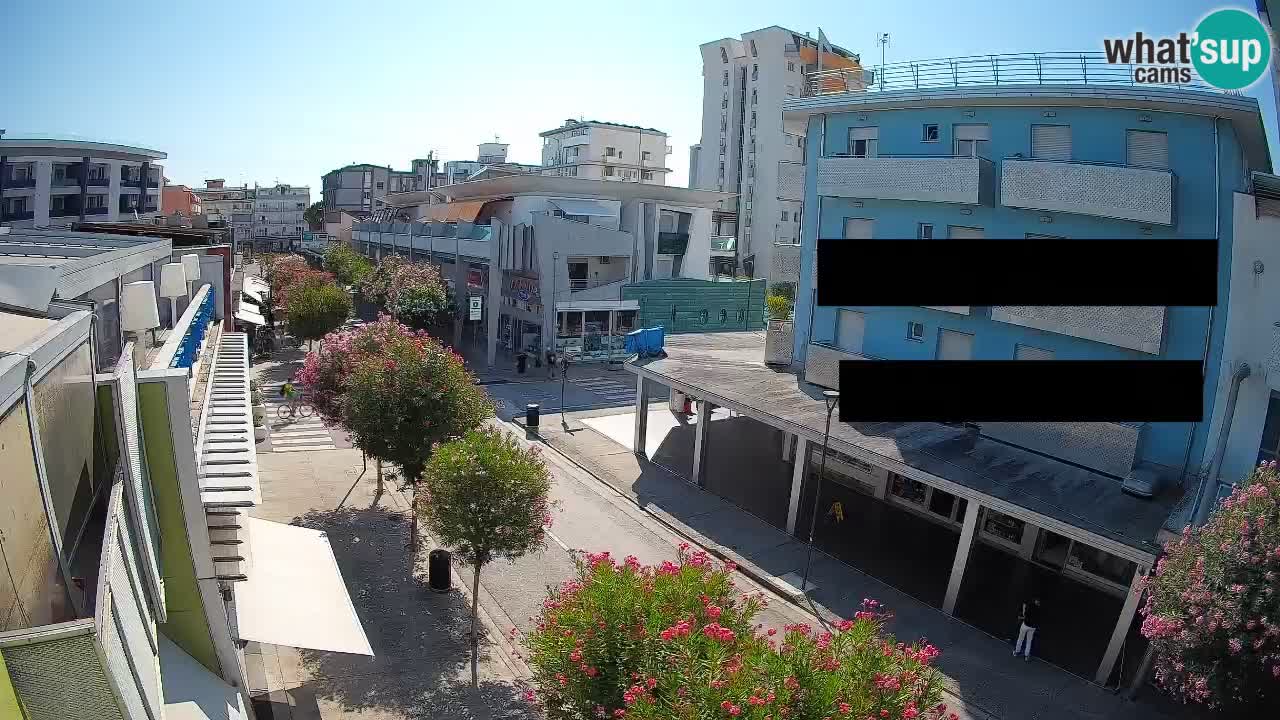 Webcam Promenade de Bibione – Viale delle Costellazioni en direct
