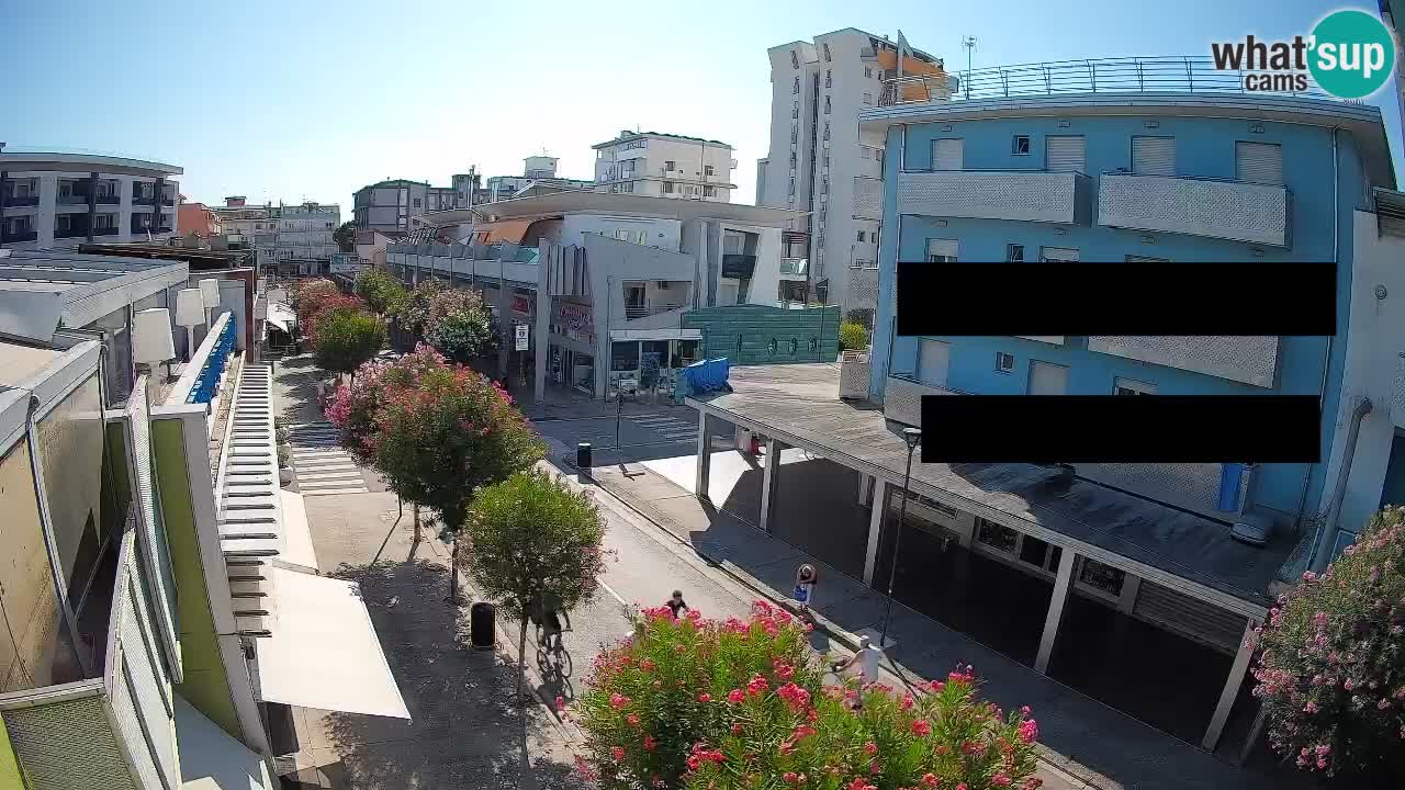 Webcam Paseo de Bibione – Viale delle Costellazioni en directo