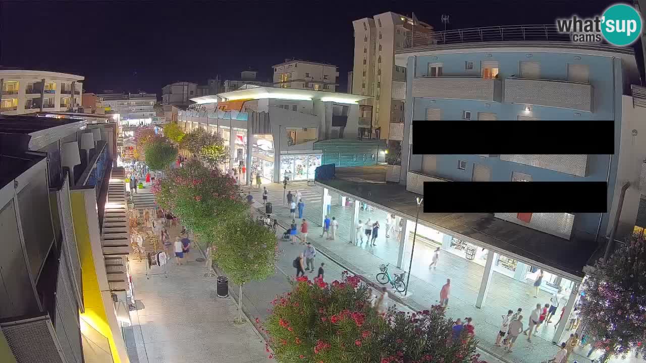 Webcam Paseo de Bibione – Viale delle Costellazioni en directo