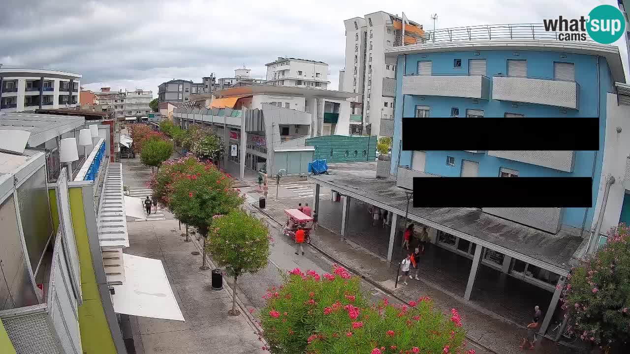 Webcam Paseo de Bibione – Viale delle Costellazioni en directo