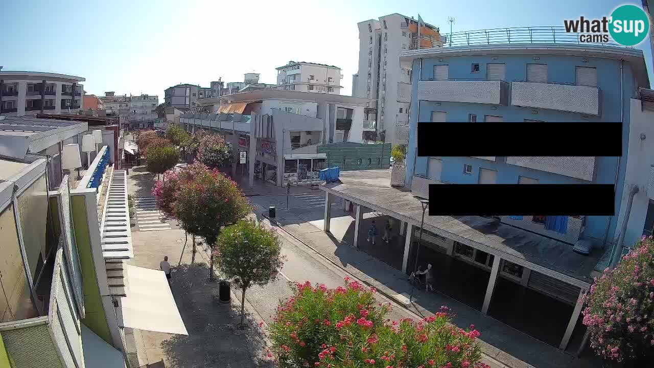 Webcam Promenade de Bibione – Viale delle Costellazioni en direct