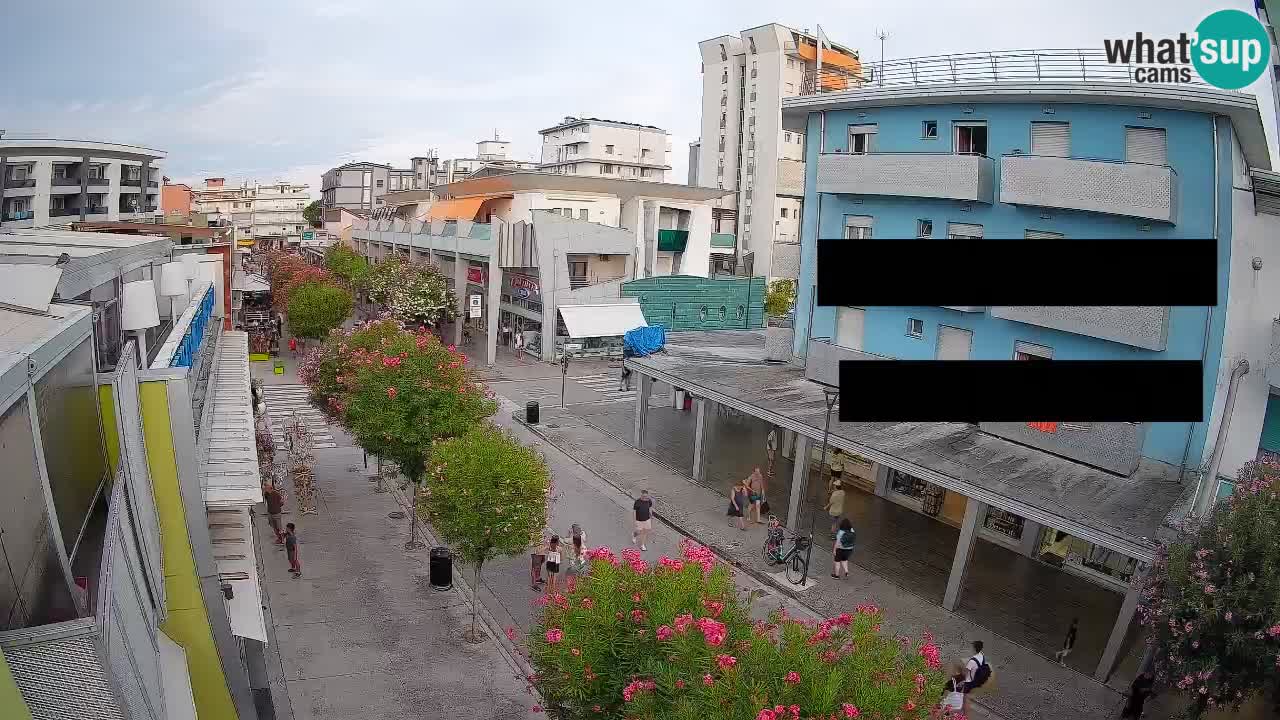 Spletna kamera Bibione Peš cona – Viale delle Costellazioni v živo
