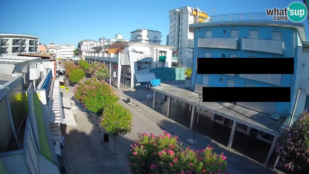 Webcam Promenade de Bibione – Viale delle Costellazioni en direct