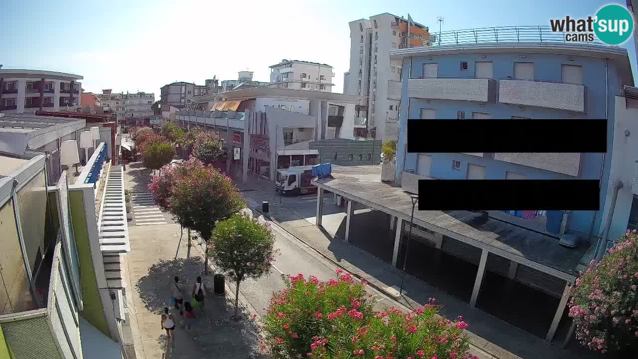 Webcam Paseo de Bibione – Viale delle Costellazioni en directo