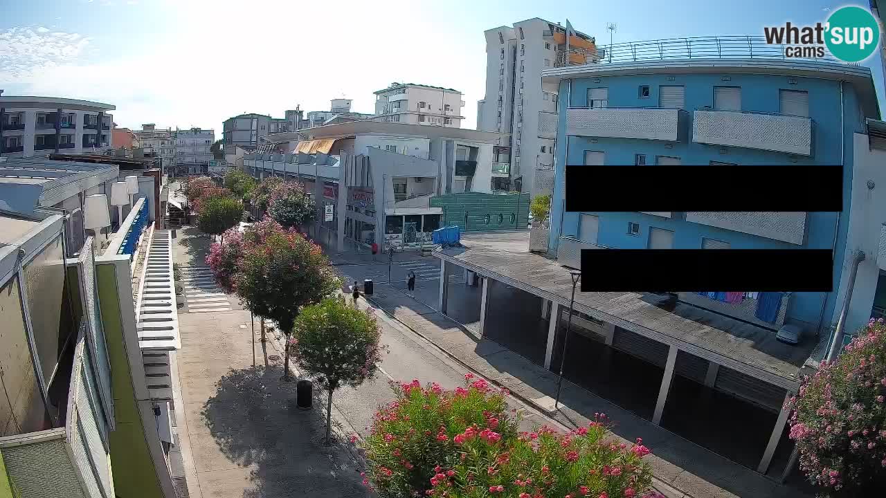Webcam Paseo de Bibione – Viale delle Costellazioni en directo