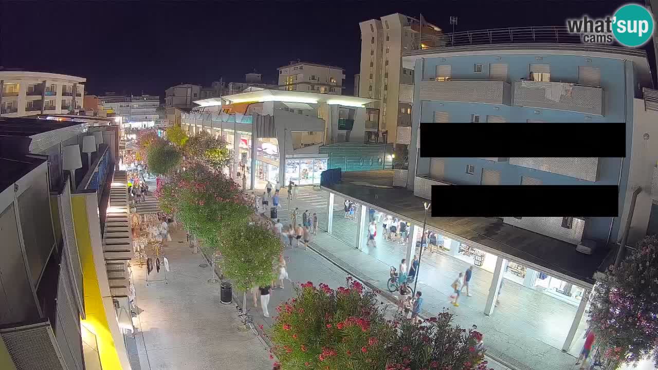 Webcam Paseo de Bibione – Viale delle Costellazioni en directo