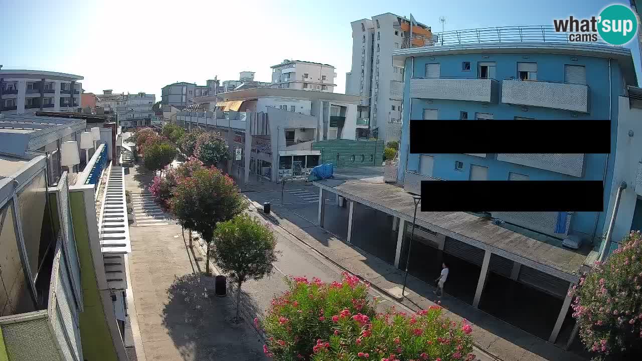 Webcam Paseo de Bibione – Viale delle Costellazioni en directo