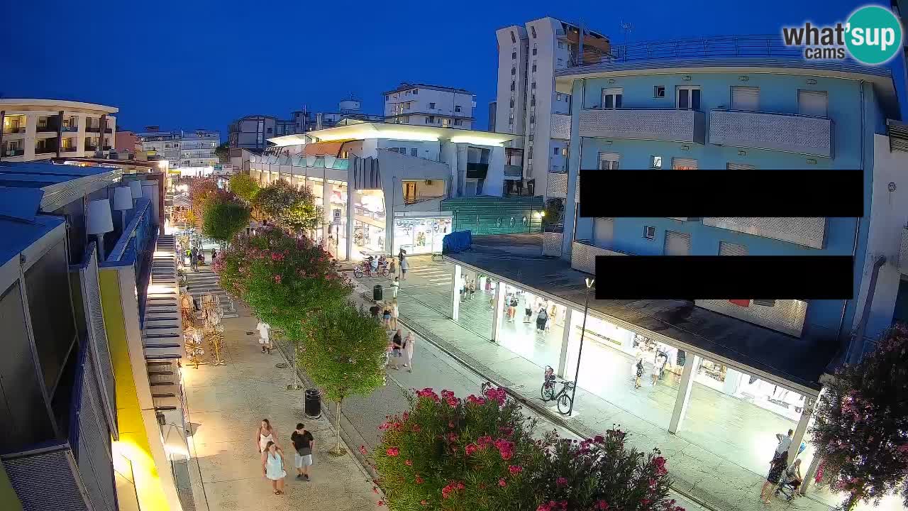 Bibione Promenade Webcam – Viale delle Costellazioni Live