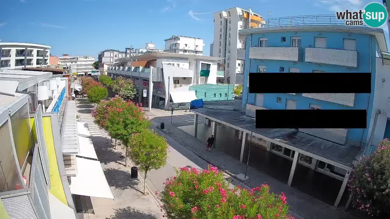 Spletna kamera Bibione Peš cona – Viale delle Costellazioni v živo