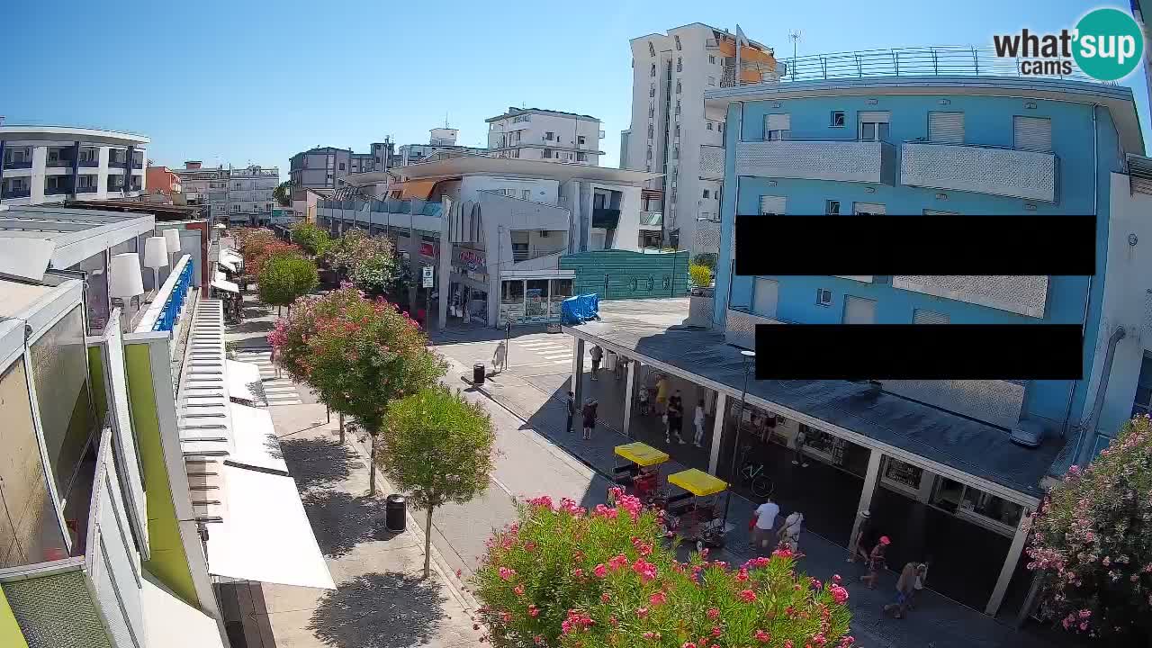 Bibione Promenade Webcam – Viale delle Costellazioni Live