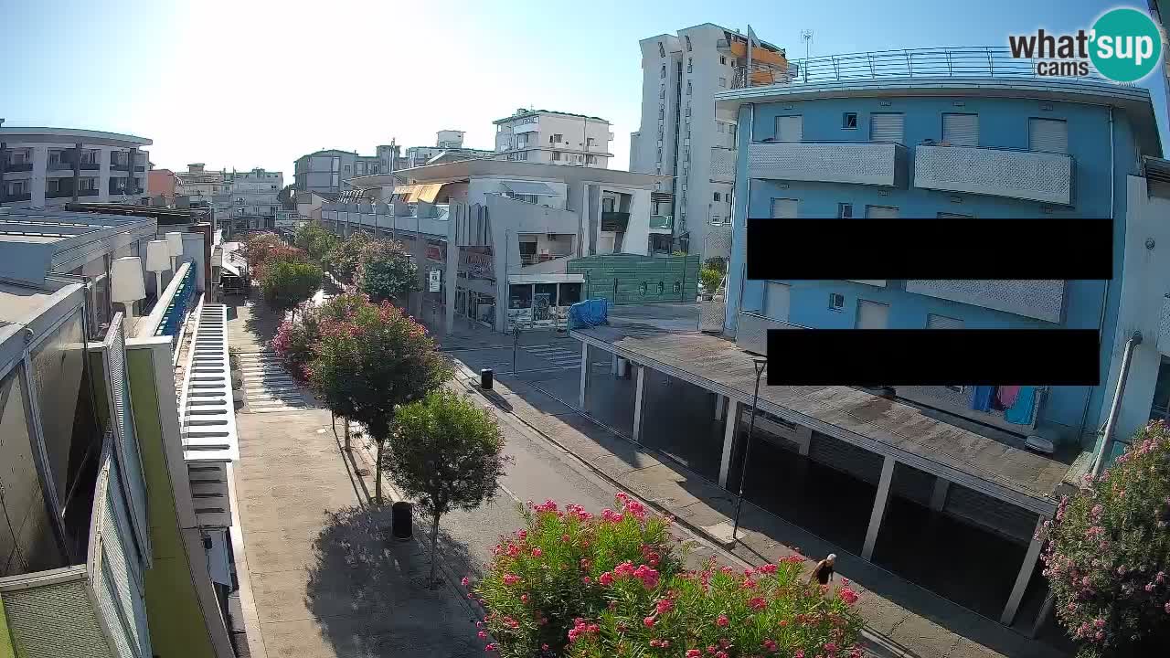 Webcam Promenade de Bibione – Viale delle Costellazioni en direct