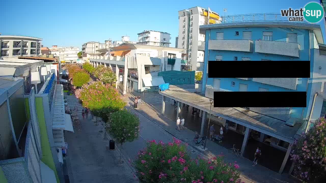 Webcam Paseo de Bibione – Viale delle Costellazioni en directo