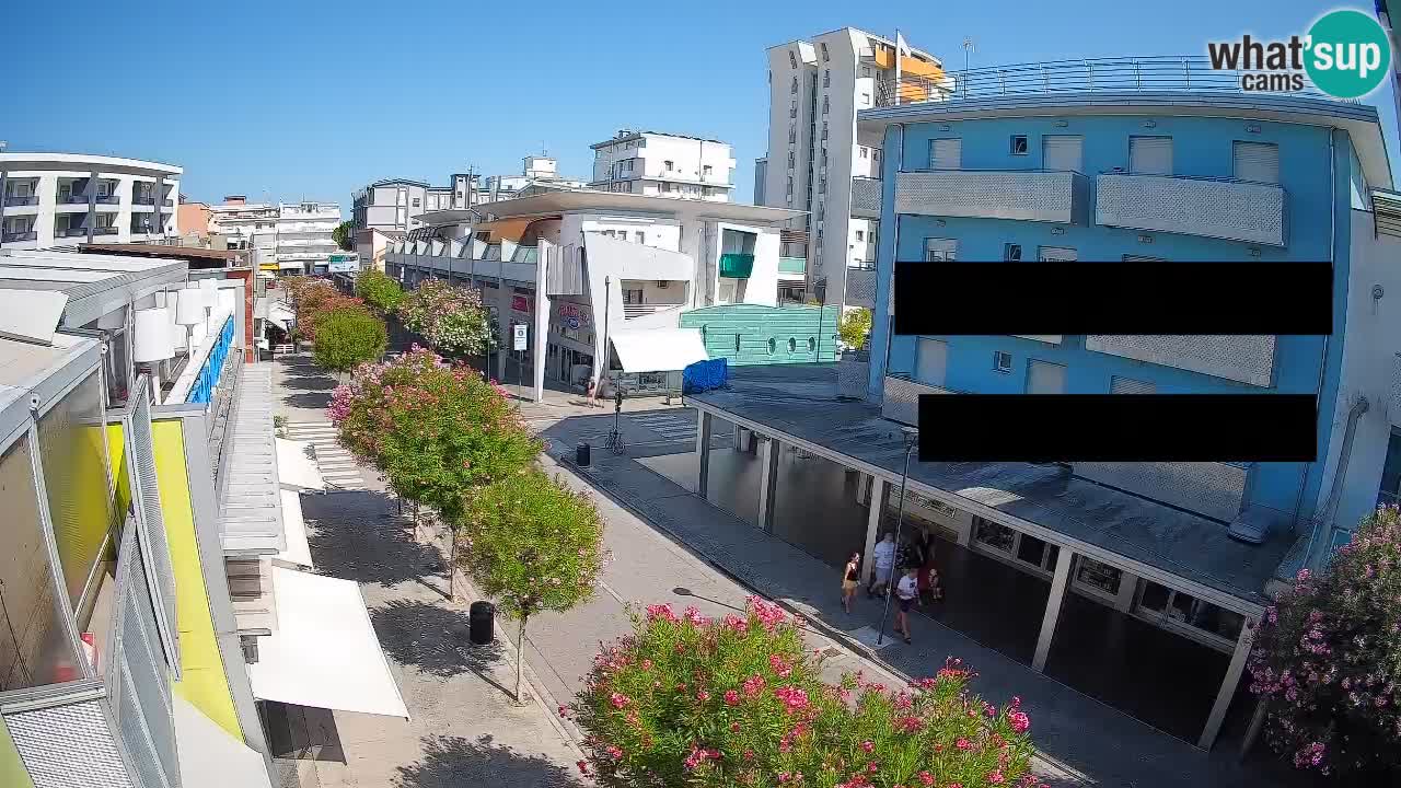 Bibione Promenade Webcam – Viale delle Costellazioni Live