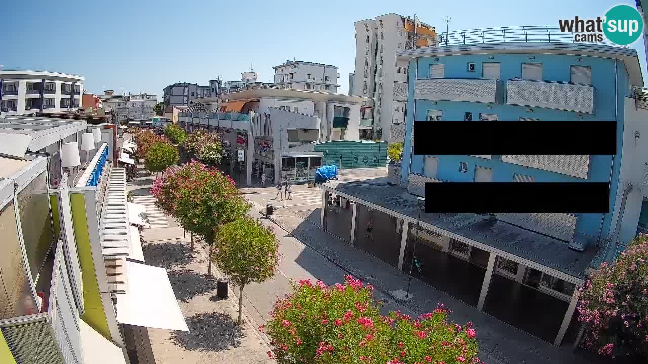 Bibione Promenade Webcam – Viale delle Costellazioni Live