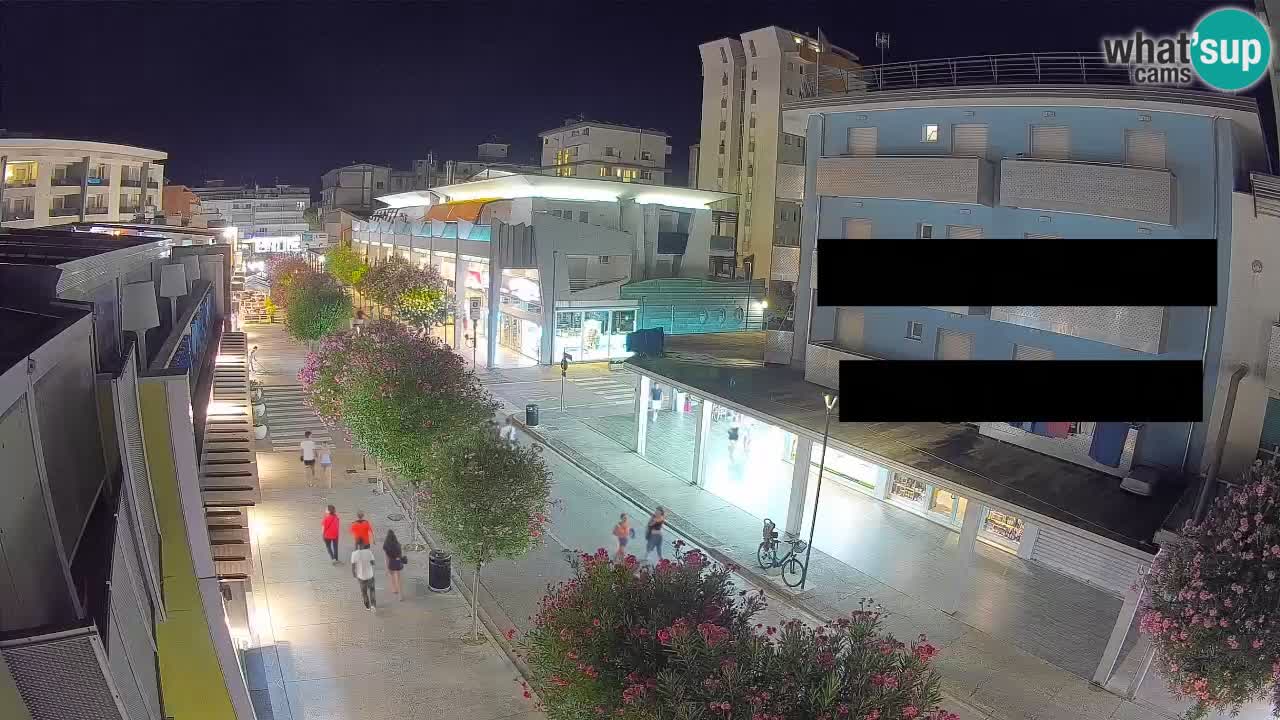 Webcam Paseo de Bibione – Viale delle Costellazioni en directo