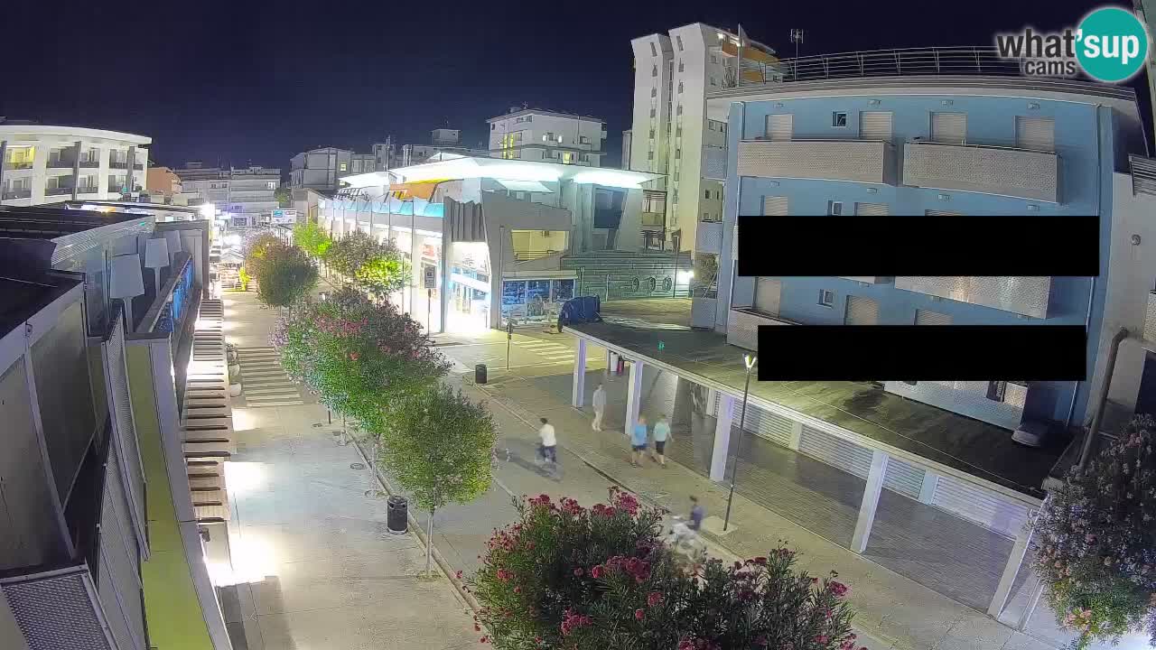 Bibione Promenade Webcam – Viale delle Costellazioni Live